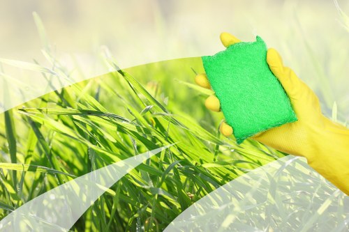 Carpet cleaning team in Lambeth using sustainable practices and recycling-aware operations