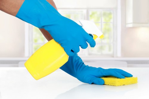 Move-out cleaning service for a Lambeth flat with kitchen and bathroom areas
