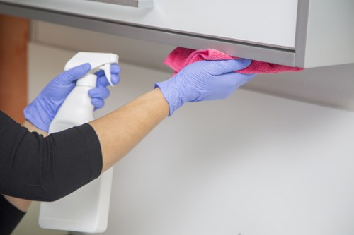 Local commercial cleaning work in a South London office building